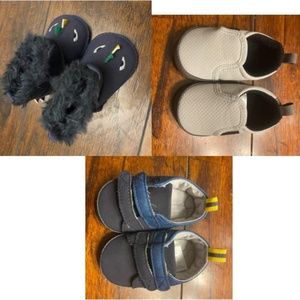 Baby/infant shoes - 3 pairs, 0-3 months - NWOT